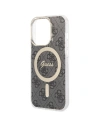 Wholesale Guess GUHMP14LH4STK Apple iPhone 14 Pro black hardcase 4G MagSafe - GUE2473 - {ean13} - Hurt