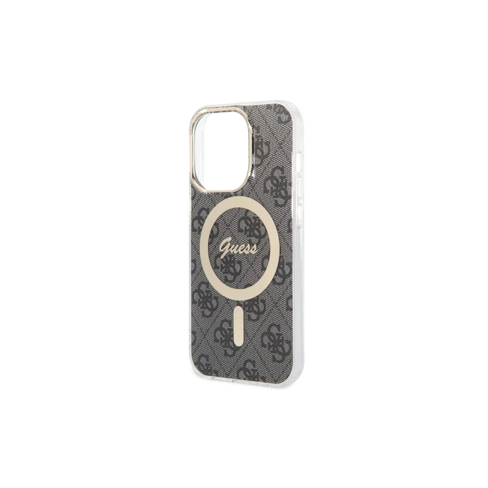 Hurtownia GSM - Etui Guess GUHMP14LH4STK Apple iPhone 14 Pro negru/black hardcase 4G MagSafe - GUE2473 - {ean13} - Hurt