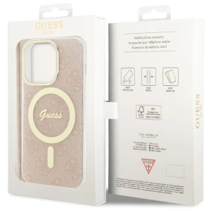 Hurtownia GSM - Etui Guess GUHMP14LH4STP Apple iPhone 14 Pro roz/pink hardcase 4G MagSafe - GUE2474 - {ean13} - Hurt