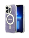 Etui Guess GUHMP14LH4STU Apple iPhone 14 Pro purpuriu/purple hardcase 4G MagSafe