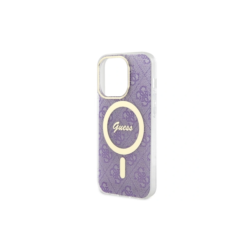 Hurtownia GSM - Etui Guess GUHMP14LH4STU Apple iPhone 14 Pro purpuriu/purple hardcase 4G MagSafe - GUE2475 - {ean13} - Hurt