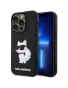 Hurtownia GSM - Etui Karl Lagerfeld KLHCP14X3DRKHNK Apple iPhone 14 Pro Max černý/black hardcase Rubber Choupette 3D - KLD1557 - {ean13} - Hurt