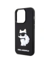 Hurtownia GSM - Etui Karl Lagerfeld KLHCP14X3DRKHNK Apple iPhone 14 Pro Max schwarz/black hardcase Rubber Choupette 3D - KLD1557 - {ean13} - Hurt