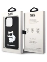 Hurtownia GSM - Etui Karl Lagerfeld KLHCP14X3DRKHNK Apple iPhone 14 Pro Max schwarz/black hardcase Rubber Choupette 3D - KLD1557 - {ean13} - Hurt