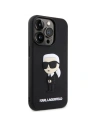 Hurtownia GSM - Etui Karl Lagerfeld KLHCP14X3DRKINK Apple iPhone 14 Pro Max negru/black hardcase Rubber Ikonik 3D - KLD1558 - {ean13} - Hurt