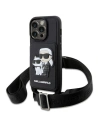 Etui Karl Lagerfeld KLHCP14XCSAKCPMK Apple iPhone 14 Pro Max hardcase czarny/black Crossbody Saffiano Etui Karl & Choupette