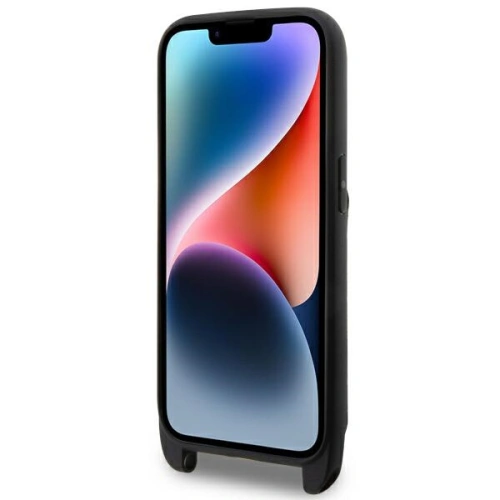 Etui Karl Lagerfeld KLHCP14XCSAKCPMK Apple iPhone 14 Pro Max hardcase czarny/black Crossbody Saffiano Etui Karl & Choupette