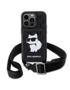 Hurtownia GSM - Etui Karl Lagerfeld KLHCP14XCSAKHPCK Apple iPhone 14 Pro Max hardcase czarny/black Crossbody Saffiano Monogram Choupette - KLD1560 - {ean13} - Hurt