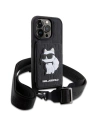 Hurtownia GSM - Etui Karl Lagerfeld KLHCP14XCSAKHPCK Apple iPhone 14 Pro Max hardcase czarny/black Crossbody Saffiano Monogram Choupette - KLD1560 - {ean13} - Hurt