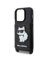 Hurtownia GSM - Etui Karl Lagerfeld KLHCP14XCSAKHPCK Apple iPhone 14 Pro Max hardcase czarny/black Crossbody Saffiano Monogram Choupette - KLD1560 - {ean13} - Hurt