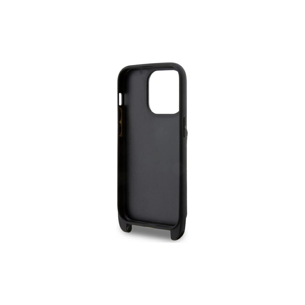 Hurtownia GSM - Etui Karl Lagerfeld KLHCP14XCSAKHPCK Apple iPhone 14 Pro Max hardcase černý/black Crossbody Saffiano Monogram Choupette - KLD1560 - {ean13} - Hurt