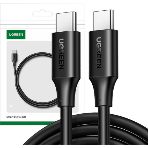 Hurtownia Ugreen - 6941876211760 - UGR1507 - Kabel UGREEN 15176 USB-C/USB-C (czarny) - B2B homescreen