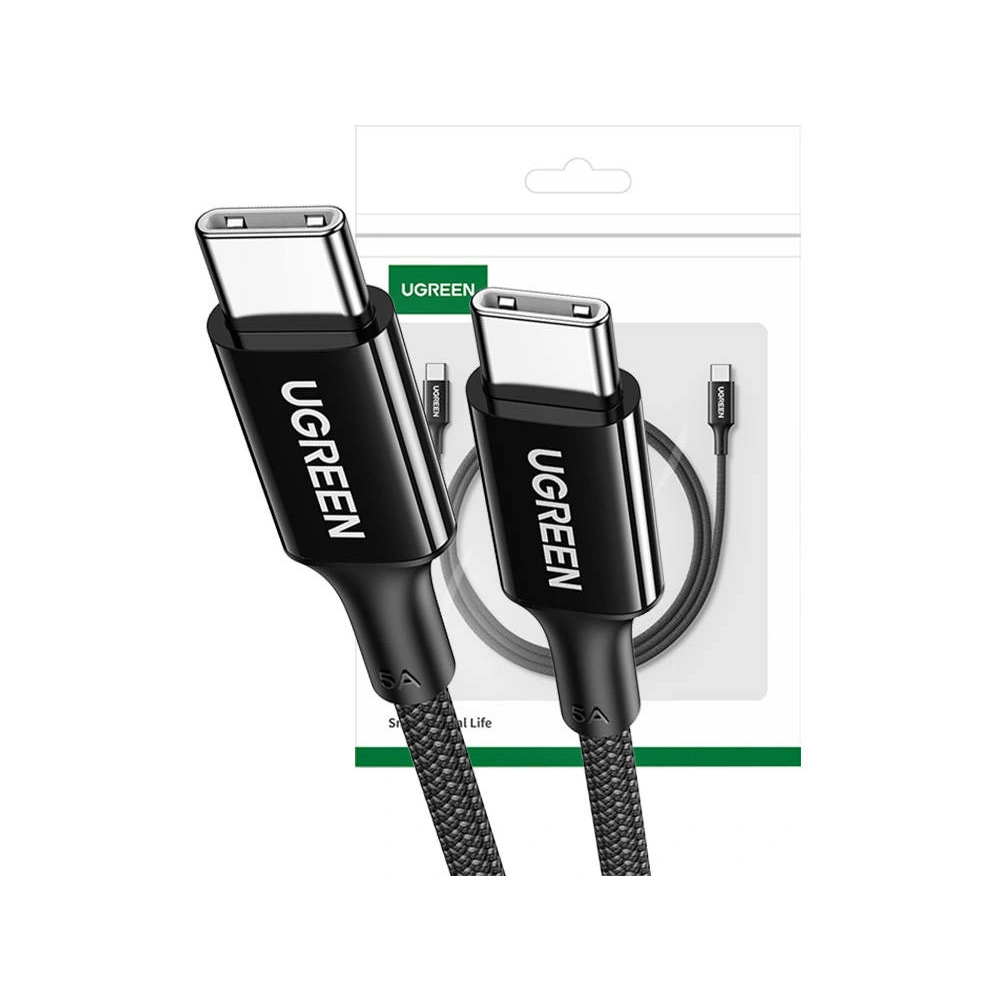 Hurtownia GSM - Kabel UGREEN US557 USB-C/USB-C, 100W, 5A (černý) - UGR1508 - {ean13} - Hurt