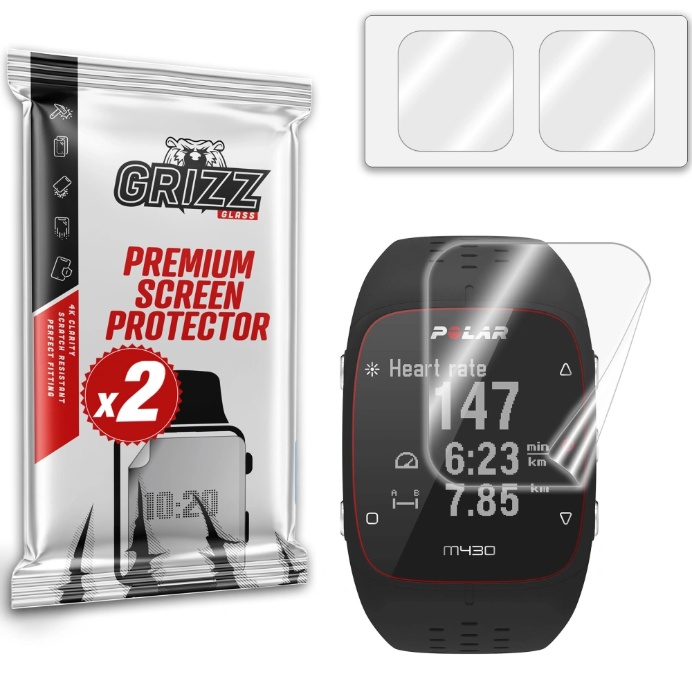 Hurtownia GSM - Folia ceramiczna GrizzGlass CeramicFilm do Polar M430 - GRZ4627 - {ean13} - Hurt