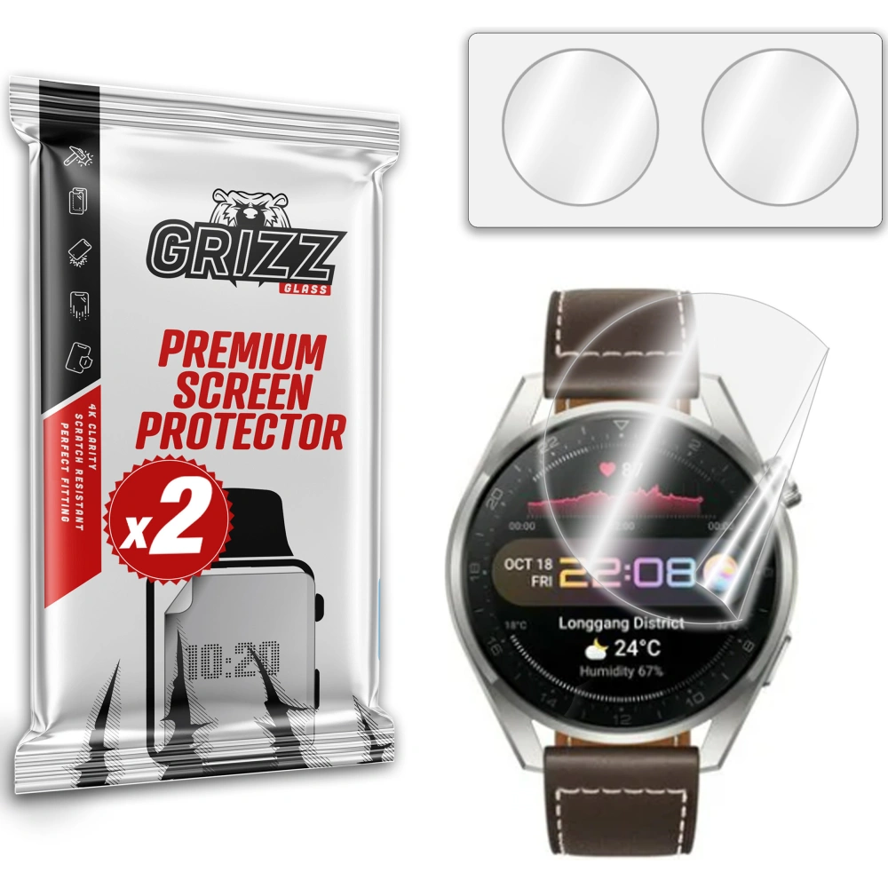 Hurtownia GSM - GrizzGlass CeramicFilm pentru Huawei Watch 3 Pro - GRZ4632 - {ean13} - Hurt