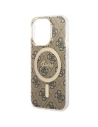 Hurtownia GSM - Etui Guess GUHMP14LH4STW Apple iPhone 14 Pro maron/brown hardcase 4G MagSafe - GUE2476 - {ean13} - Hurt