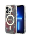 Hurtownia GSM - Etui Guess GUHMP14LHCFWSA Apple iPhone 14 Pro zielony/khaki hardcase Flower MagSafe - GUE2477 - {ean13} - Hurt