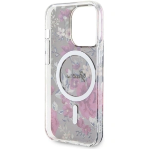 Hurtownia GSM - Etui Guess GUHMP14LHCFWSA Apple iPhone 14 Pro verde/khaki hardcase Flower MagSafe - GUE2477 - {ean13} - Hurt