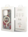 Hurtownia GSM - Etui Guess GUHMP14LHCFWSA Apple iPhone 14 Pro verde/khaki hardcase Flower MagSafe - GUE2477 - {ean13} - Hurt