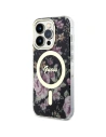 Hurtownia GSM - Etui Guess GUHMP14LHCFWSK Apple iPhone 14 Pro negru/black hardcase Flower MagSafe - GUE2478 - {ean13} - Hurt