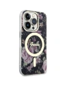 Hurtownia GSM - Etui Guess GUHMP14LHCFWSK Apple iPhone 14 Pro negru/black hardcase Flower MagSafe - GUE2478 - {ean13} - Hurt
