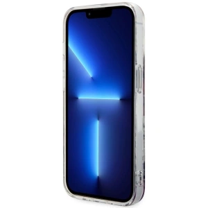 Etui Guess GUHMP14LHCFWSP Apple iPhone 14 Pro różowy/pink hardcase Flower MagSafe