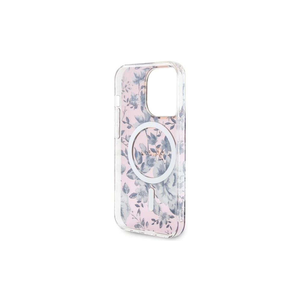 Hurtownia GSM - Etui Guess GUHMP14LHCFWSP Apple iPhone 14 Pro rózsaszín/pink hardcase Flower MagSafe - GUE2479 - {ean13} - Hurt
