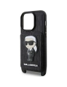 Hurtownia GSM - Etui Karl Lagerfeld KLHCP14XCSAKHPKK Apple iPhone 14 Pro Max hardcase czarny/black Crossbody Saffiano Monogram Ikonik - KLD1561 - {ean13} - Hurt