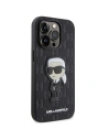 Hurtownia GSM - Etui Karl Lagerfeld KLHCP14XSAKHPKK Apple iPhone 14 Pro Max negru/black Saffiano Monogram Ikonik - KLD1563 - {ean13} - Hurt