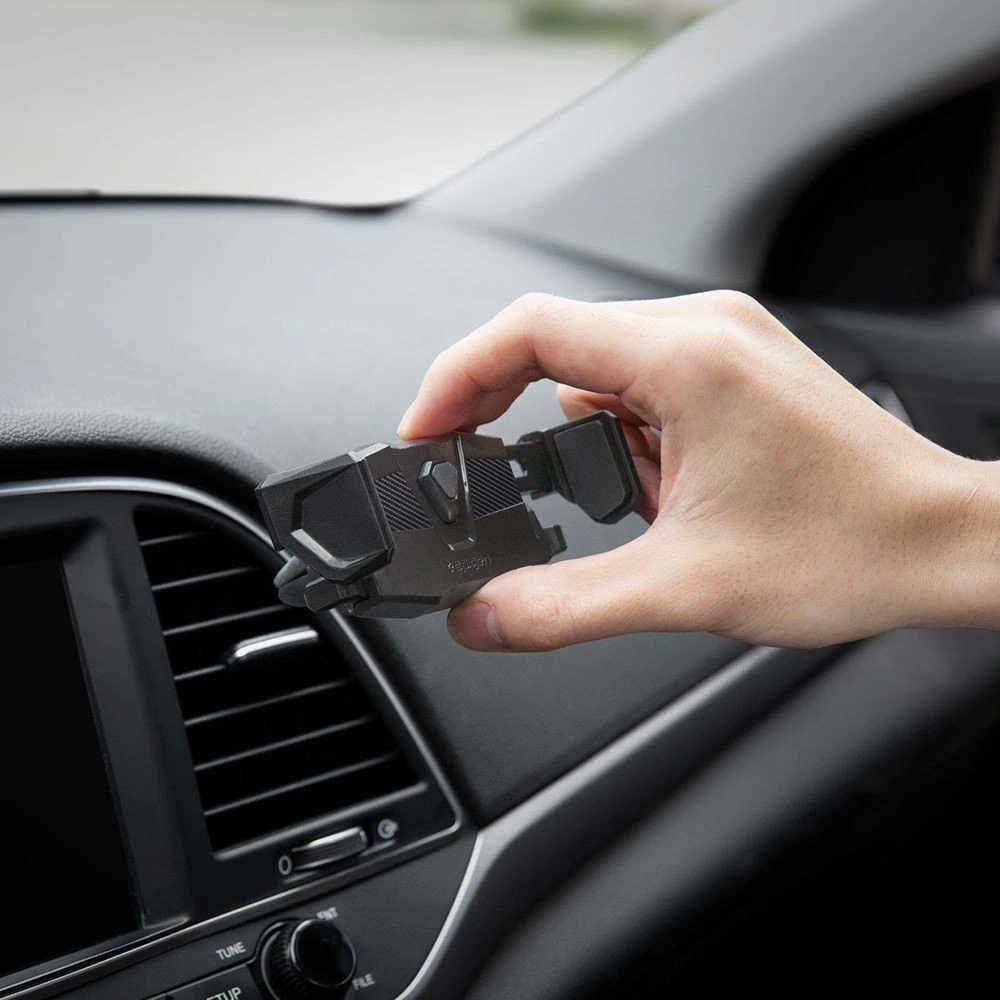 Hurtownia GSM - Uchwyt do kratki nawiewu Spigen Click.r Vent Car Mount Černý - SPN747BLK - {ean13} - Hurt