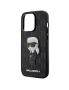 Hurtownia GSM - Etui Karl Lagerfeld KLHCP14XSAKHPKK Apple iPhone 14 Pro Max negru/black Saffiano Monogram Ikonik - KLD1563 - {ean13} - Hurt