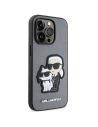 Hurtownia GSM - Etui Karl Lagerfeld KLHCP14XSANKCPG Apple iPhone 14 Pro Max hardcase argintiu/silver Saffiano Etui Karl & Choupette - KLD1564 - {ean13} - Hurt