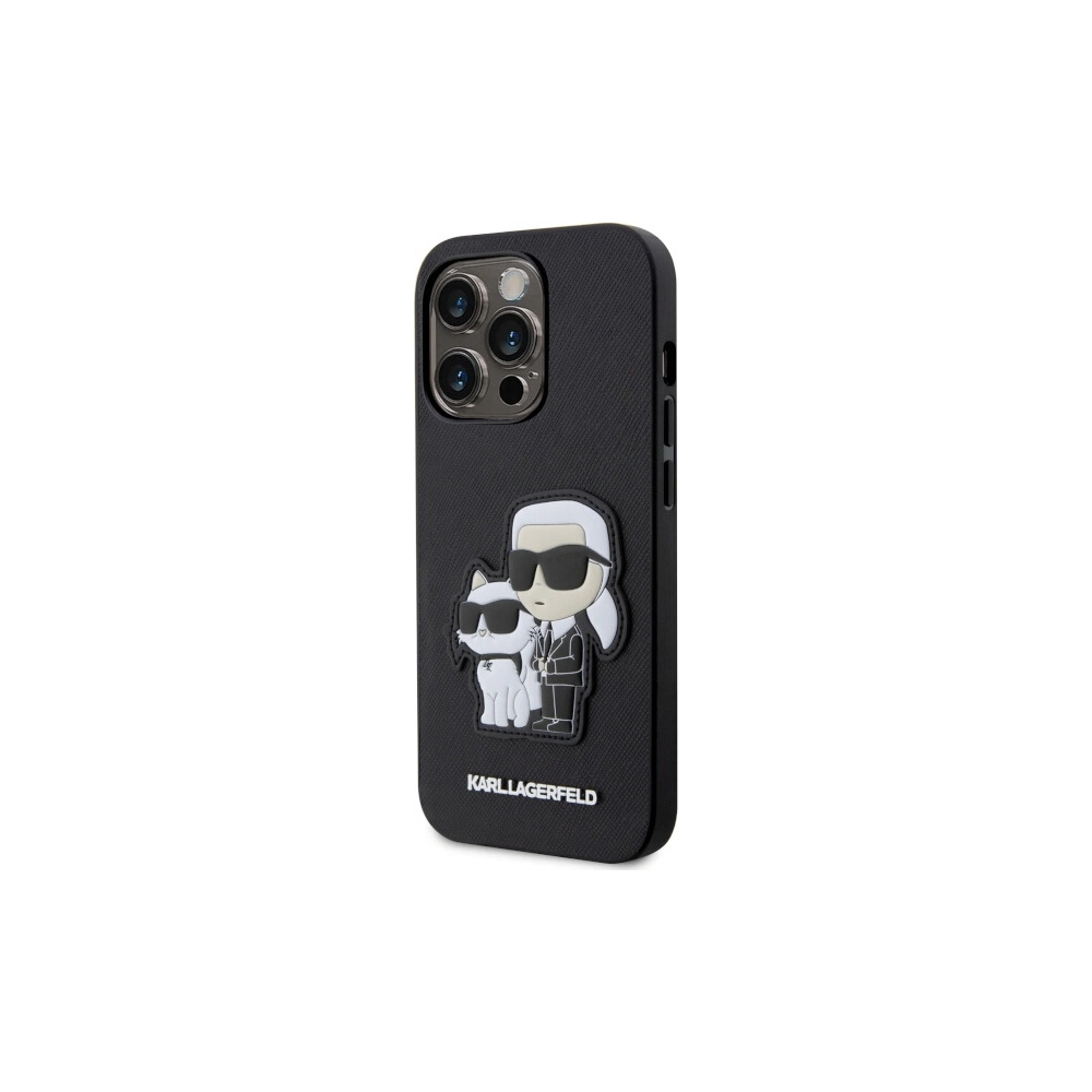 Hurtownia GSM - Etui Karl Lagerfeld KLHCP14XSANKCPK Apple iPhone 14 Pro Max hardcase negru/black Saffiano Etui Karl & Choupette - KLD1565 - {ean13} - Hurt