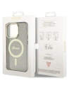 Hurtownia GSM - Etui Guess GUHMP14LHCMCGK Apple iPhone 14 Pro negru/black hardcase Glitter Gold MagSafe - GUE2481 - {ean13} - Hurt