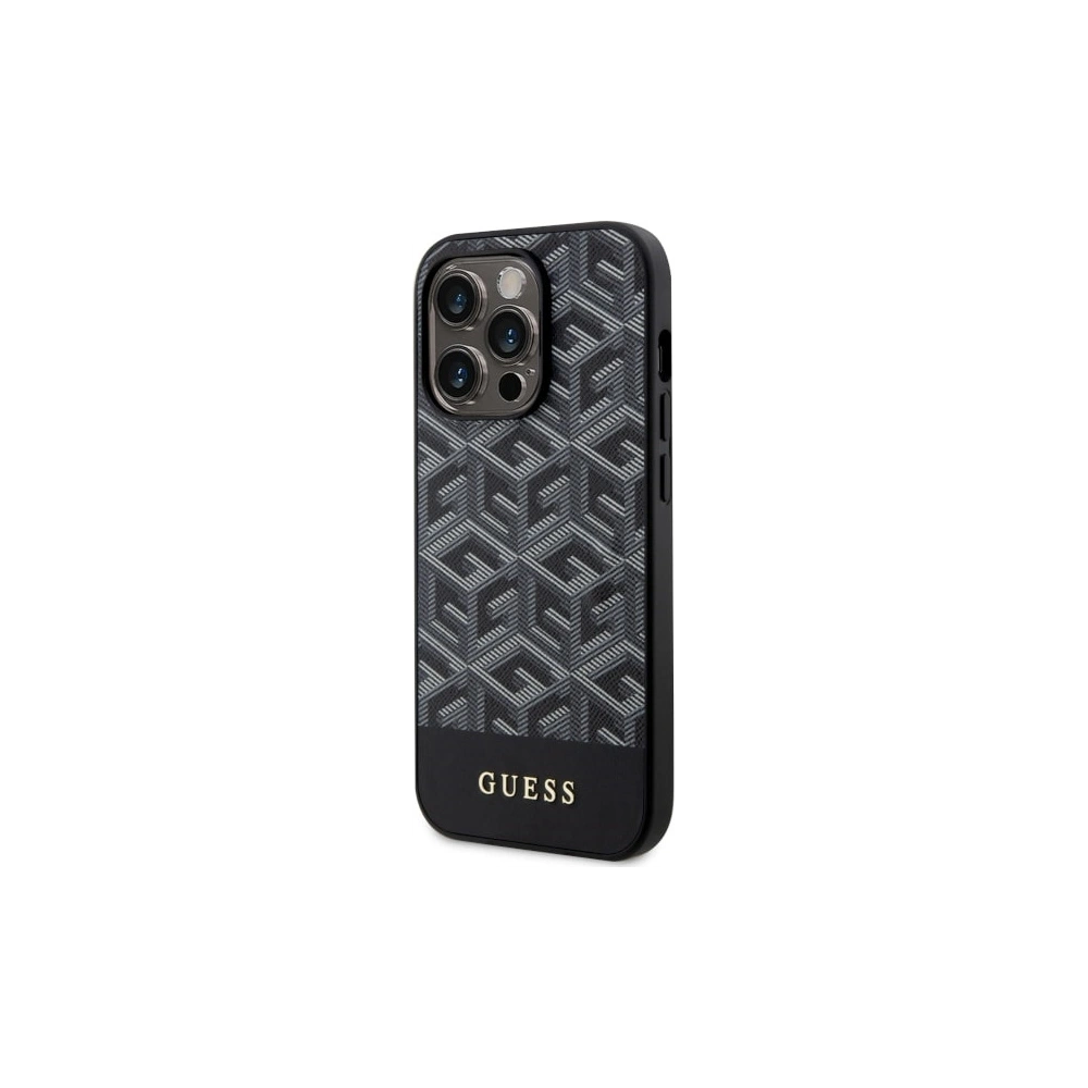 Hurtownia GSM - Etui Guess GUHMP14LHGCFSEK Apple iPhone 14 Pro fekete/black hardcase GCube Stripes MagSafe - GUE2484 - {ean13} - Hurt
