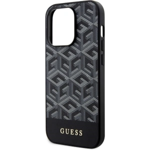 Etui Guess GUHMP14LHGCFSEK Apple iPhone 14 Pro czarny/black hardcase GCube Stripes MagSafe