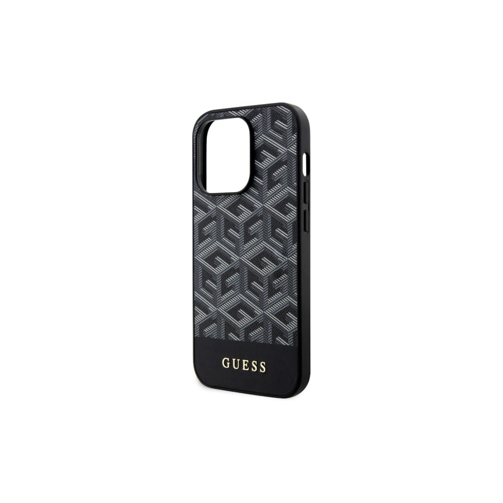 Hurtownia GSM - Etui Guess GUHMP14LHGCFSEK Apple iPhone 14 Pro negru/black hardcase GCube Stripes MagSafe - GUE2484 - {ean13} - Hurt