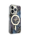 Hurtownia GSM - Etui Guess GUHMP14LHLEOPWB Apple iPhone 14 Pro modrý/blue hardcase Leopard MagSafe - GUE2485 - {ean13} - Hurt