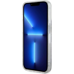 Etui Guess GUHMP14LHLEOPWB Apple iPhone 14 Pro niebieski/blue hardcase Leopard MagSafe