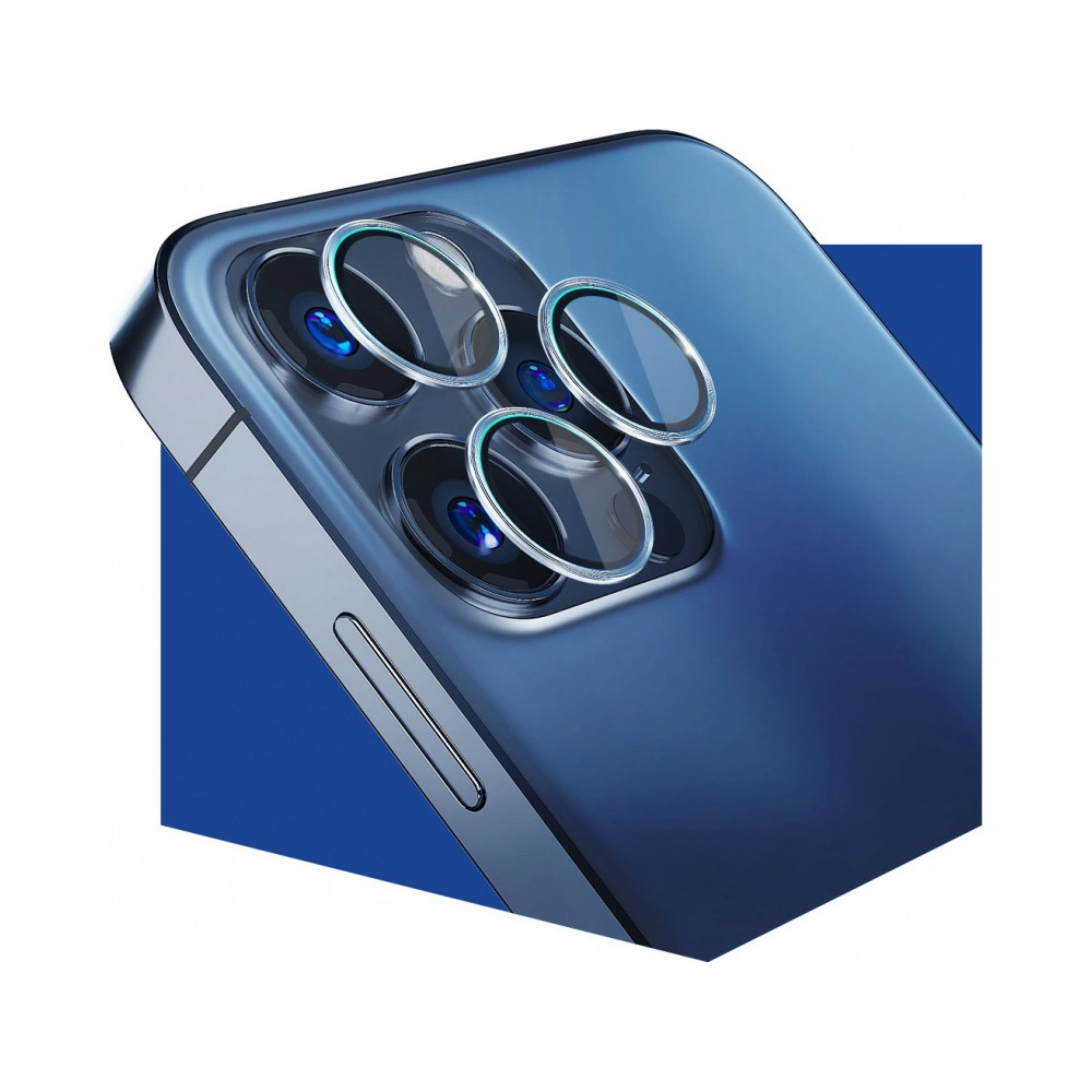 Hurtownia GSM - Hybridní sklo na objektiv fotoaparátu 3MK Lens Protection Pro Apple iPhone 14 Plus / 15 Plus modrý/sierra blue - 3MK4849 - {ean13} - Hurt