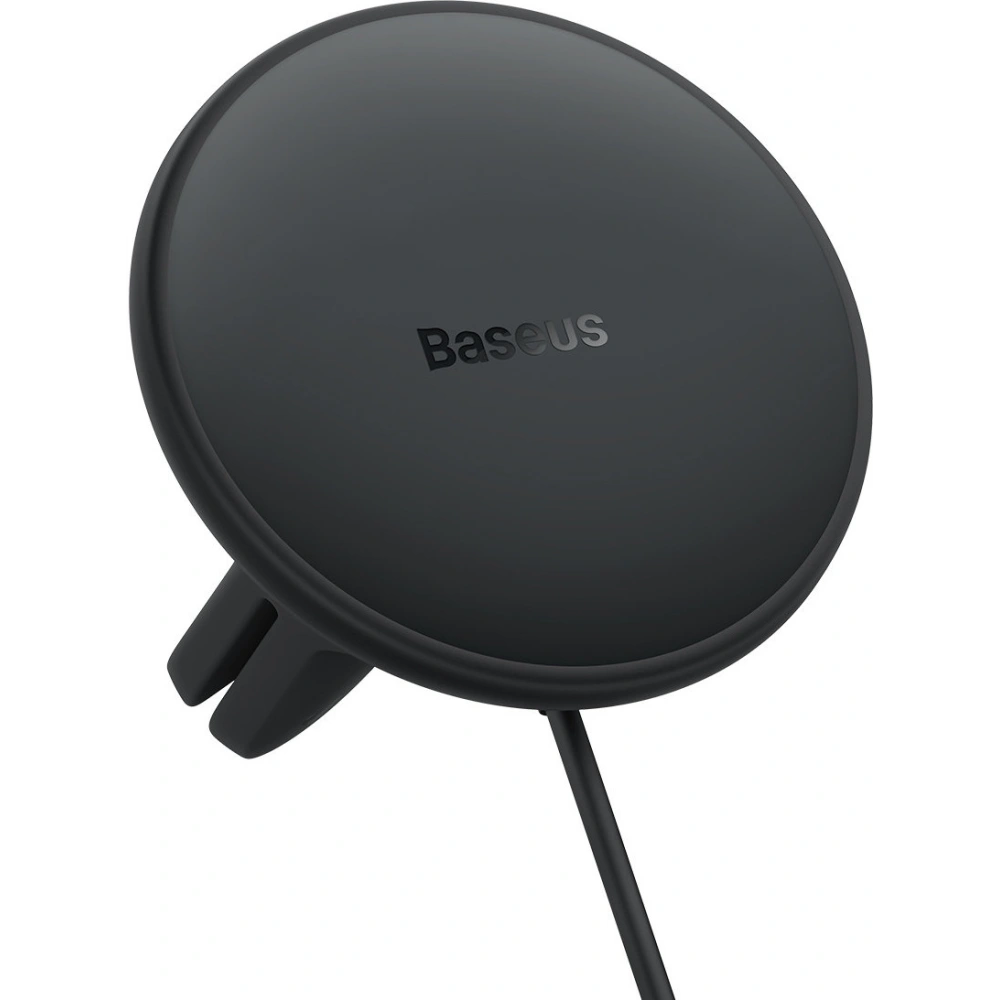 Hurtownia GSM - Autós tartó MagSafe vezeték nélküli töltővel Baseus 40W-os fekete autós töltő - BSU4025BLK - {ean13} - Hurt