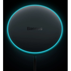 Uchwyt samochodowy z ładowarką bezprzewodową MagSafe Baseus ładowarka samochodowa 40W czarna