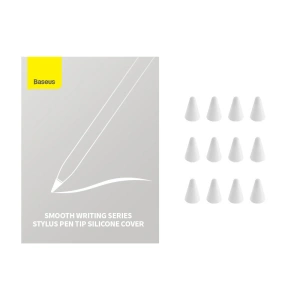 Hurtownia GSM - Austauschbare Silikonspitzen für den Stylus Baseus weiß (medium) [12 PACK] - BSU4026WHT - {ean13} - Hurt