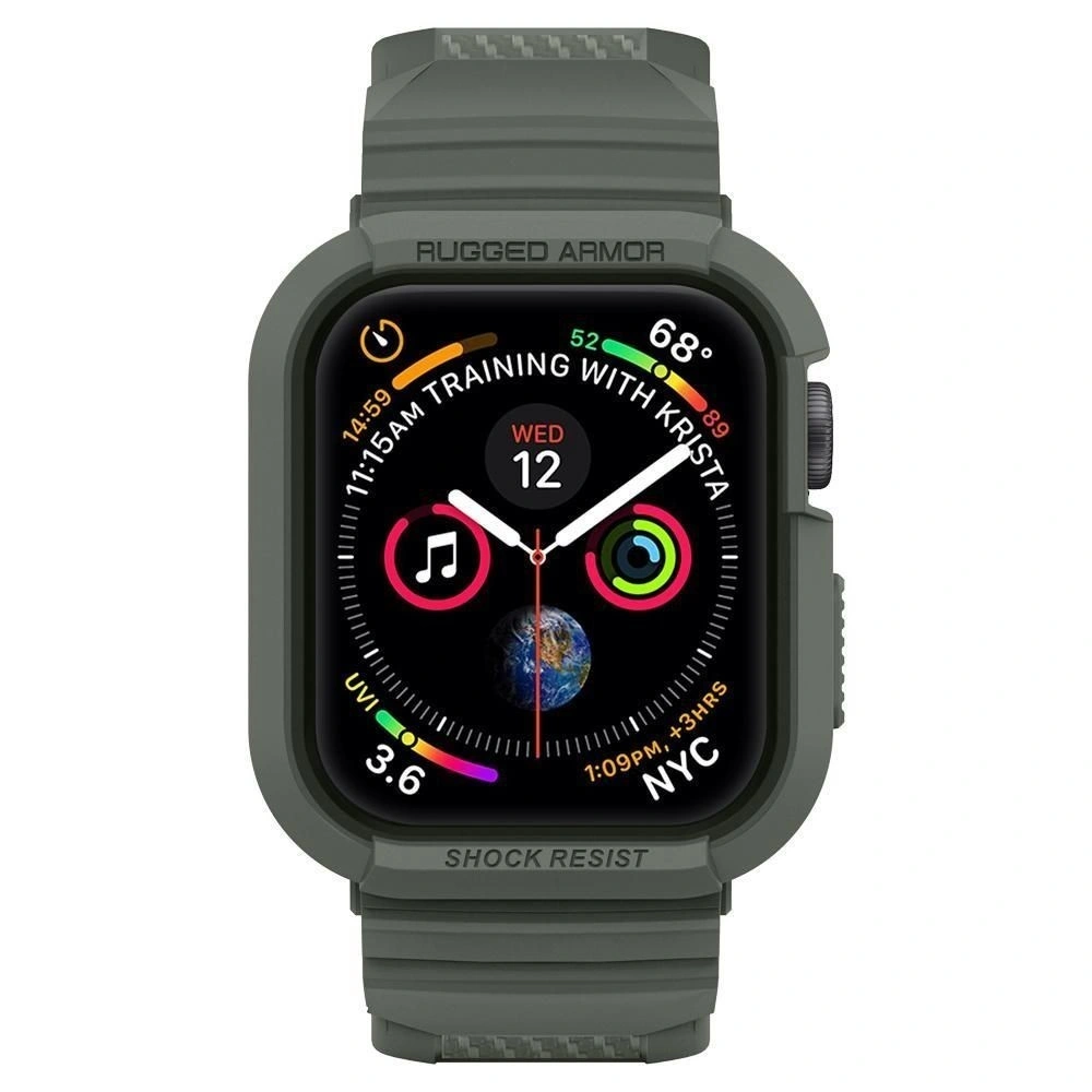 Hurtownia GSM - Spigen Rugged Armor Pro Apple Watch 4/5/6/7/SE 44/45mm Militärgrün - SPN751CAMGRN - {ean13} - Hurt