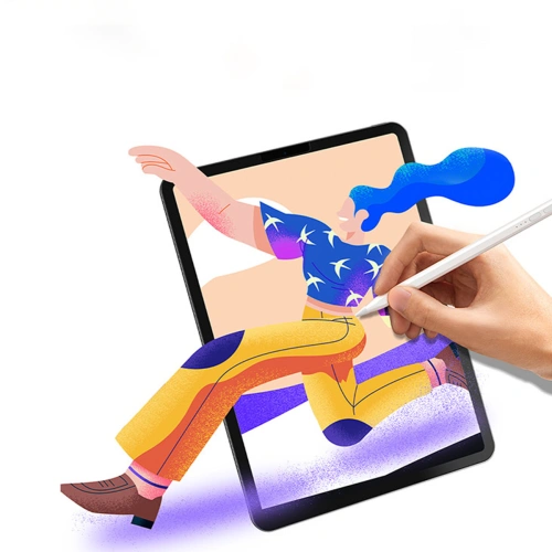 Wymienne silikonowe końcówki na rysik Baseus białe / niebieskie / różowe (medium) [12 PACK]