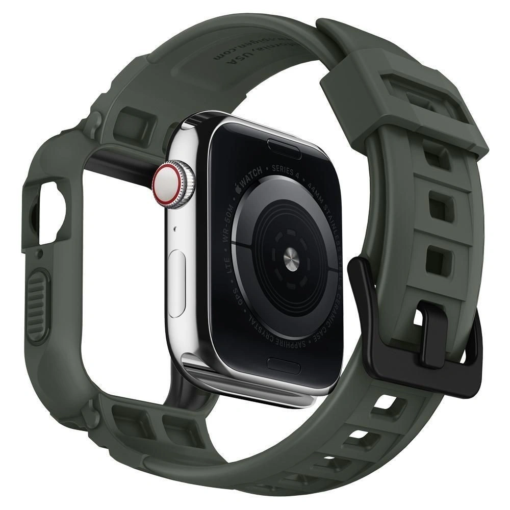 Hurtownia GSM - Spigen Rugged Armor Pro Apple Watch 4/5/6/7/SE 44/45mm Militärgrün - SPN751CAMGRN - {ean13} - Hurt