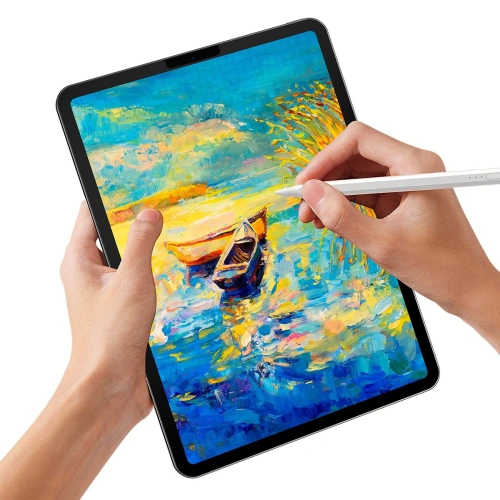 Wymienne silikonowe końcówki na rysik Baseus białe (soft) [12 PACK]