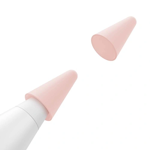 Wymienne silikonowe końcówki na rysik Baseus białe / niebieskie / różowe (soft) [12 PACK]