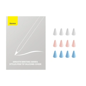 Hurtownia GSM - Austauschbare Silikonspitzen für den Touchpen Baseus weiß / blau / rosa (soft) [12 PACK] - BSU4029 - {ean13} - Hurt