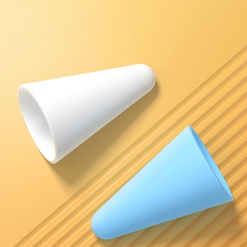 Wymienne silikonowe końcówki na rysik Baseus białe / niebieskie / różowe (soft) [12 PACK]